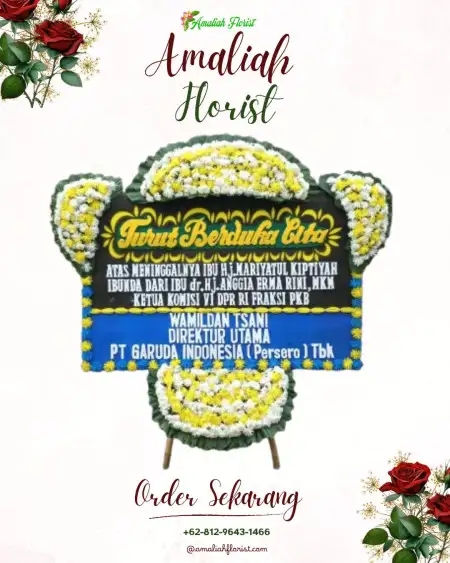 Papan Bunga Duka Liluwo